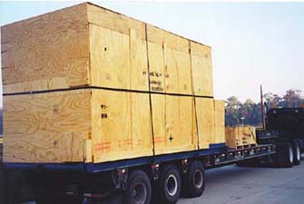 transporting large crates